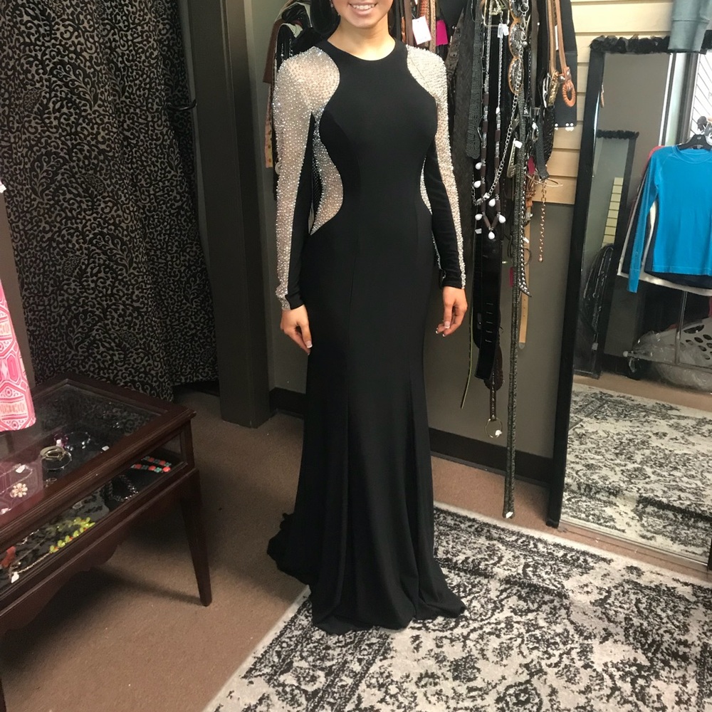 Black homecoming dress
